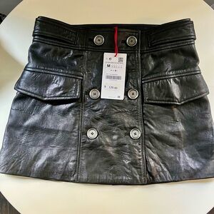 NWT Women's Black REAL Leather Jacket